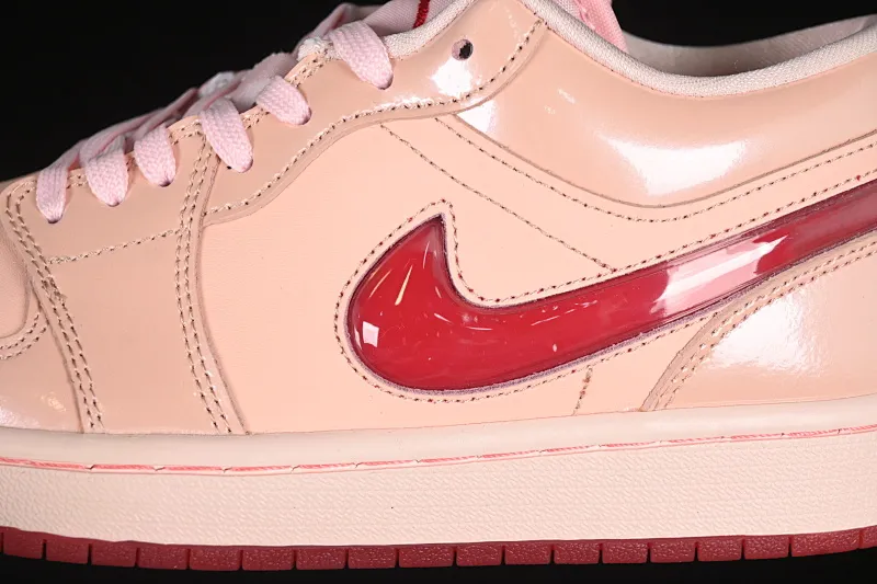 All categories Air Jordan Jordan series basketball shoes Air Jordan 1 Low Air Jordan 1 Low AJ1 Joe 1 Valentine's Day Jelly Pink Low-top cultural basketball shoes HF3174-600